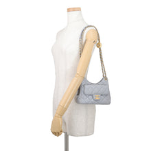 Load image into Gallery viewer, CHANEL Hobo Bag GrayAS4323 Shiny Calf Leather