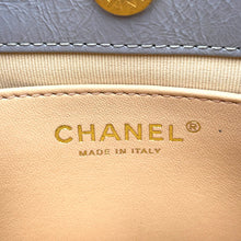 Load image into Gallery viewer, CHANEL Hobo Bag GrayAS4323 Shiny Calf Leather