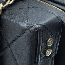 将图像加载到图库查看器中,CHANEL Matelasse CC Logo 2WAY Chain Vanity Bag BlackAS3345 Calf Leather