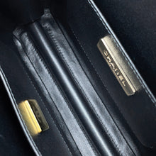将图像加载到图库查看器中,CHANEL Matelasse CC Logo 2WAY Chain Vanity Bag BlackAS3345 Calf Leather