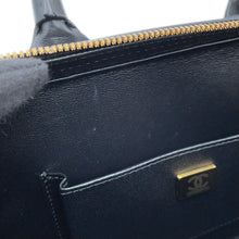 将图像加载到图库查看器中,CHANEL Matelasse CC Logo 2WAY Chain Vanity Bag BlackAS3345 Calf Leather