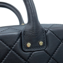 将图像加载到图库查看器中,CHANEL Matelasse CC Logo 2WAY Chain Vanity Bag BlackAS3345 Calf Leather