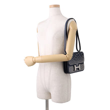 Load image into Gallery viewer, HERMES Constance3 Krute Blue Abysse Box Calf Leather Size Mini