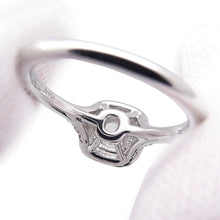 Load image into Gallery viewer, TIFFANY&Co. Soleste Cushion Cut Ring Size Approximately 8th Pt950