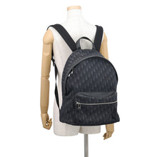Load image into Gallery viewer, Dior Rider Oblique Backpack Black1VOBA088YKY Canvas Leather