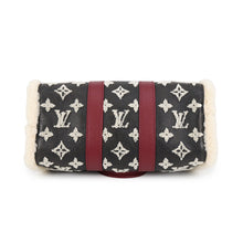 Load image into Gallery viewer, LOUIS VUITTON Keepall Bandouliere Noir/Blanc/Rouge FoncéM23788 Monogram・Shearling Size 25