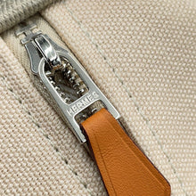 Load image into Gallery viewer, HERMES Brid a Black Natural Canvas Size GM