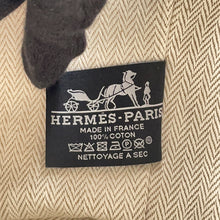 Load image into Gallery viewer, HERMES Brid a Black Natural Canvas Size GM