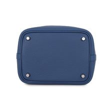 Load image into Gallery viewer, HERMES Picotin Lock Blue Tie Taurillon Clemence Size PM