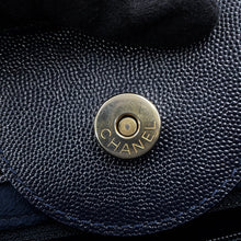 Load image into Gallery viewer, CHANEL Deauville Studded 2WAYChainTote Bag NavyA57069 Caviar Leather