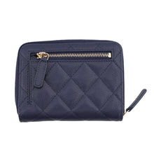 Load image into Gallery viewer, CHANEL Matelasse CC Logo Small Wallet NavyAP4652-B10583-U2366 Caviar Leather