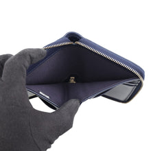 Load image into Gallery viewer, CHANEL Matelasse CC Logo Small Wallet NavyAP4652-B10583-U2366 Caviar Leather