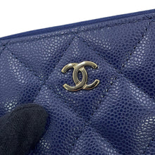 Load image into Gallery viewer, CHANEL Matelasse CC Logo Small Wallet NavyAP4652-B10583-U2366 Caviar Leather