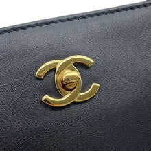 将图像加载到图库查看器中,CHANEL Small shopping bag BlackAS6452 Calf Leather