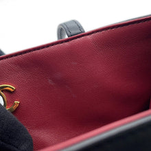 将图像加载到图库查看器中,CHANEL Small shopping bag BlackAS6452 Calf Leather