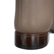 将图像加载到图库查看器中,HERMES Jumping Long Boots Etoupe Box Calf Leather Size 37 1/2