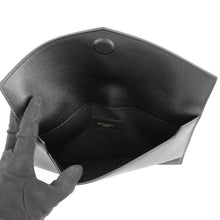 将图像加载到图库查看器中,SAINT LAURENT PARIS Uptown Pouch Black565739 1GF0J 1000 Grain de Poudre Embossed Leather Size Medium