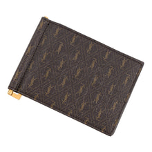 将图像加载到图库查看器中,SAINT LAURENT PARIS Money clip wallet Brown647153 Leather