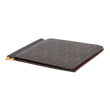 将图像加载到图库查看器中,SAINT LAURENT PARIS Money clip wallet Brown647153 Leather