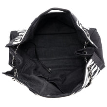 Load image into Gallery viewer, CHANEL Cruise Line ChainTote Bag Black/WhiteA47944 Nylon