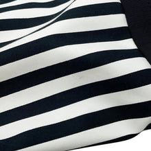 Load image into Gallery viewer, CHANEL Cruise Line ChainTote Bag Black/WhiteA47944 Nylon