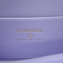 Load image into Gallery viewer, CHANEL Matelasse Zip Coin Card Case PurpleAP4253 Caviar Leather