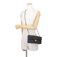 Load image into Gallery viewer, CHANEL Small flap Bag BlackAS6430 Lambskin