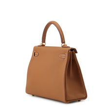 将图像加载到图库查看器中,HERMES Kelly Gold Togo Leather Size 25