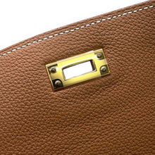 将图像加载到图库查看器中,HERMES Kelly Gold Togo Leather Size 25