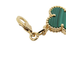 将图像加载到图库查看器中,Van Cleef & Arpels Vintage Alhambra Bracelet 5 motifs MalachiteVCARL80900 18K Yellow Gold