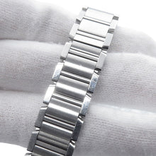 将图像加载到图库查看器中,CARTIER Tank francaise SM Stainless Steel Pink shell DialW51028Q3