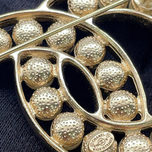 Load image into Gallery viewer, CHANEL CC Logo PearlBrooch Champagne GoldA85331 Metal Faux Pearl Rhinestone
