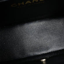 将图像加载到图库查看器中,CHANEL Chocolate Bar Mini Flap Chain Shoulder Bag BlackAS3744 Lambskin Size Mini
