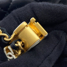 将图像加载到图库查看器中,CHANEL CC Logo Chain Wallet BlackAP3938 Shiny Lambskin/Enamel