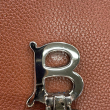 将图像加载到图库查看器中,BURBERRY Robin TB Logo Shoulder Bag Brown8032896 Leather