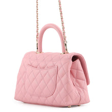 Load image into Gallery viewer, CHANEL Coco Handle 2WAYHandbag PinkA92990 Caviar Leather Size XS