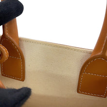 Load image into Gallery viewer, CELINE Vertical hippopotamus Natural/Tan193302BNZ.02NT Canvas Leather Size Mini