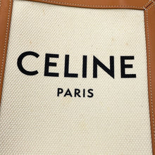 Load image into Gallery viewer, CELINE Vertical hippopotamus Natural/Tan193302BNZ.02NT Canvas Leather Size Mini