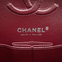 Load image into Gallery viewer, CHANEL Matelasse W Flap ChainShoulder Bag BlackA01113 Caviar Leather Size 23