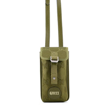 Load image into Gallery viewer, GUCCI Off the Grid Shoulder Bag Green696018 GGNylon Leather