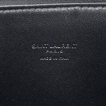 Load image into Gallery viewer, SAINT LAURENT PARIS Quilted Clutch Bag Black760708 Leather