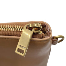 Load image into Gallery viewer, SAINT LAURENT PARIS Rive Gauche Clutch Bag Beige581369 Leather