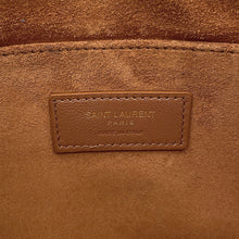 Load image into Gallery viewer, SAINT LAURENT PARIS Rive Gauche Clutch Bag Beige581369 Leather