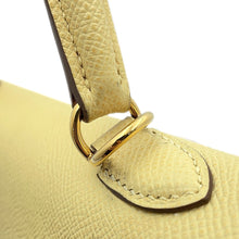 Load image into Gallery viewer, HERMES Kelly Sellier Jaune Poussin Epsom Size 25
