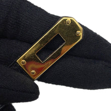 Load image into Gallery viewer, HERMES Mini Kelly Shoulder Bag Black Box Calf Leather Size 20