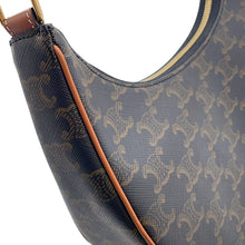 Load image into Gallery viewer, CELINE Triomphe Ava Shoulder Bag Tan193952BZJ.04LU PVC Leather