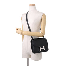 将图像加载到图库查看器中,HERMES Constance Miroir Black Epsom Size 24