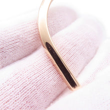 Load image into Gallery viewer, TIFFANY&Co. Padlock Narrow Bangle Size Large74365094 K18PG K18WG