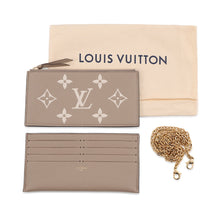 Load image into Gallery viewer, LOUIS VUITTON Felicie Pochette Tourterelle/ClaimM82610 Monogram Empreinte Leather