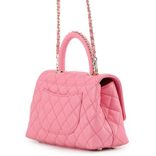 Load image into Gallery viewer, CHANEL Coco Handle 2WAYHandbag PinkA92990 Caviar Leather Size XS